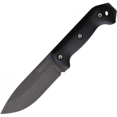 KA-BAR Becker Campanion Fixed Blade Knife - 5.38" Black MagnaCut Blade Black Handle