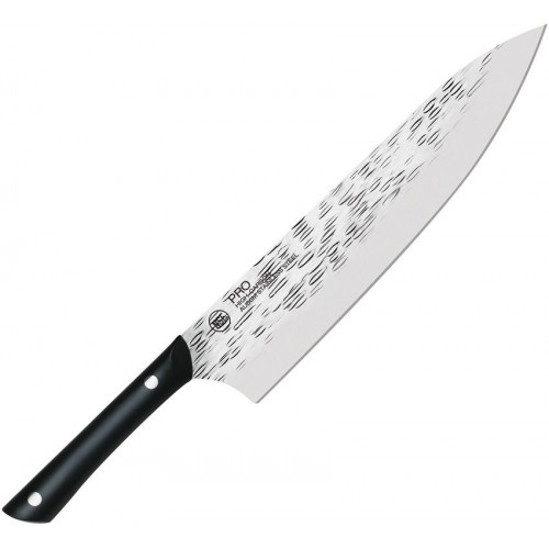 Kai USA HT7078 Luna Professional Chef Knife - 10" Hammered Finish AUS-6M Stainless Steel Blade