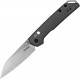 Kershaw Mini Iridium DuraLock KVT Folding Knife - 3" D2 Reverse Tanto Blade Grey Aluminum Handle