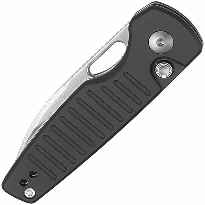 Kizer Parakeet Folding Knife - 2.46" Nitro-V Blade Black Aluminium Handle