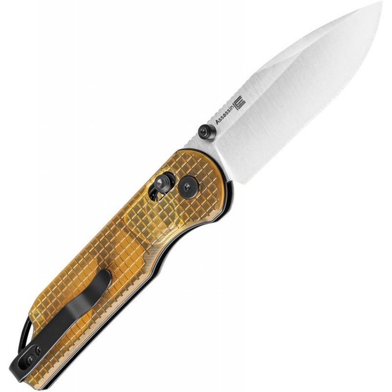 Kizer Assassin Folding Knife - 2.99" Nitro-V Stainless Steel Blade PEI Handle