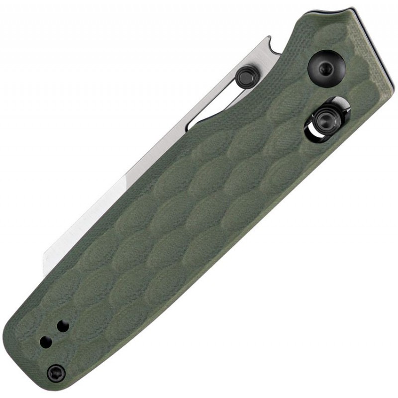 Kizer Task Folding Knife - 3.04" 154CM Blade Blade Green G10 Handle