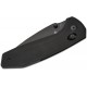 Kizer Vanguard Sub-3 OBK Clutch Lock Folding Knife - 2.95" 154CM Black Drop Point Blade Black Aluminum Handle