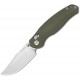 Kizer Phoca CC Clutch Lock Folding Knife - 2.9" AEB-L Blade Green Micarta Handle