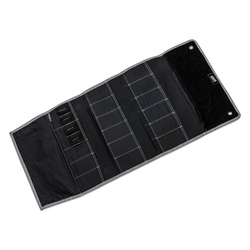 Knafs Knives Burrito Grande Knife Maintenance Roll Pouch Black