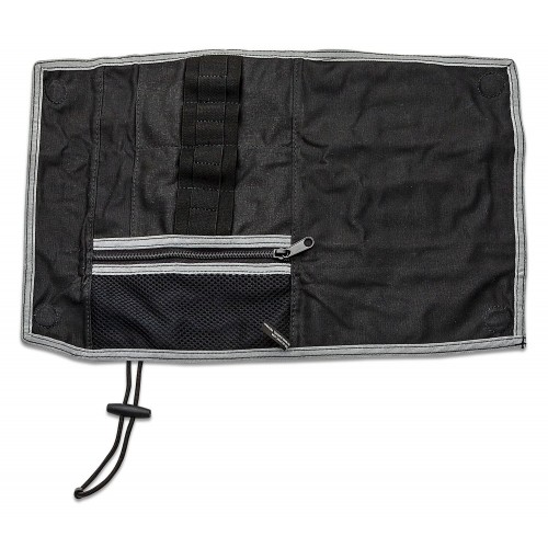 Knafs Knives Loaded Tool Burrito v2 13-in-1 Knife Maintenance Tool Kit Black