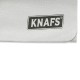 Knafs Knives Suede Knife Polishing Cloth Grey with Black Logo