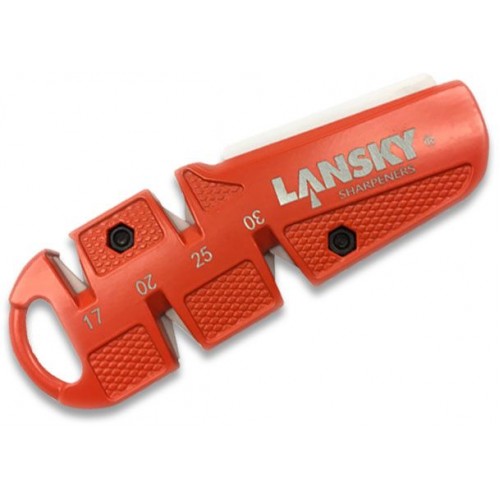 Lansky C-Sharp Ceramic Pull-Through Quad-Angled Pocket Sharpener