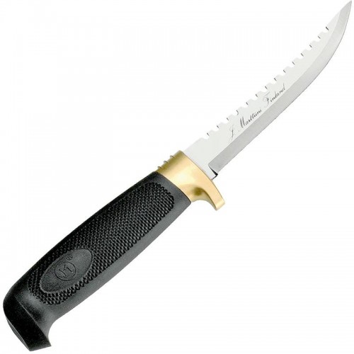 Marttiini Condor Multi-Purpose Fishing Knife - 4.33" Stainless Steel Blade Rubber Handle