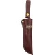 Marttiini Handy Knife with Steel Blade and Birch Handle