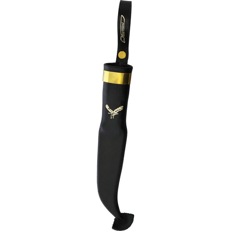 Marttiini Bronze Bird Eagle 4.3" Knife Birch Handle Leather Sheath