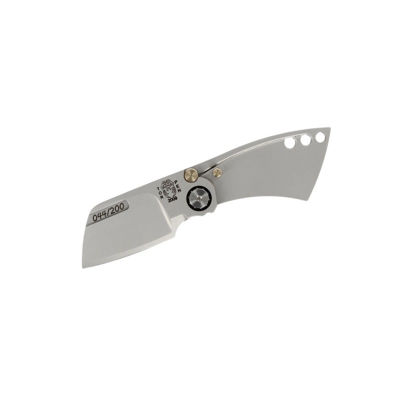 MaxKnives TORPEN MSEPIA Silver MKH01S Limited Edition - N690 Stainless Steel Blade