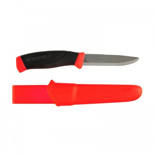 Morakniv Clipper Companion 861F Rescue - 4.1" Stainless Steel Blunt Nose Serrated Blade
