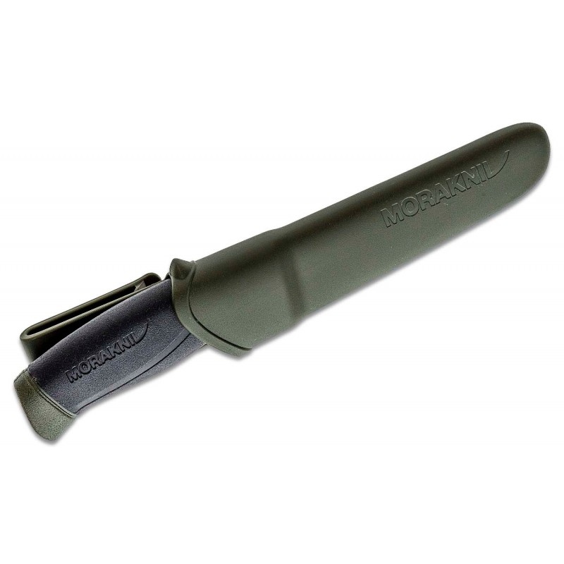 Morakniv Companion Knife Military Green Carbon Steel Blade