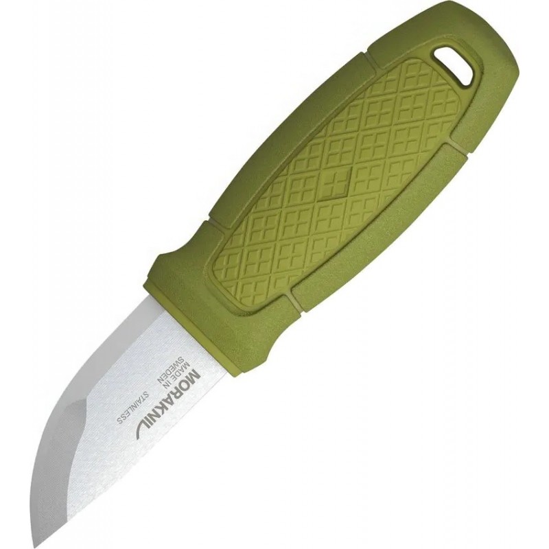 Morakniv Eldris Short Steel Neck Knife with Sheath - Green