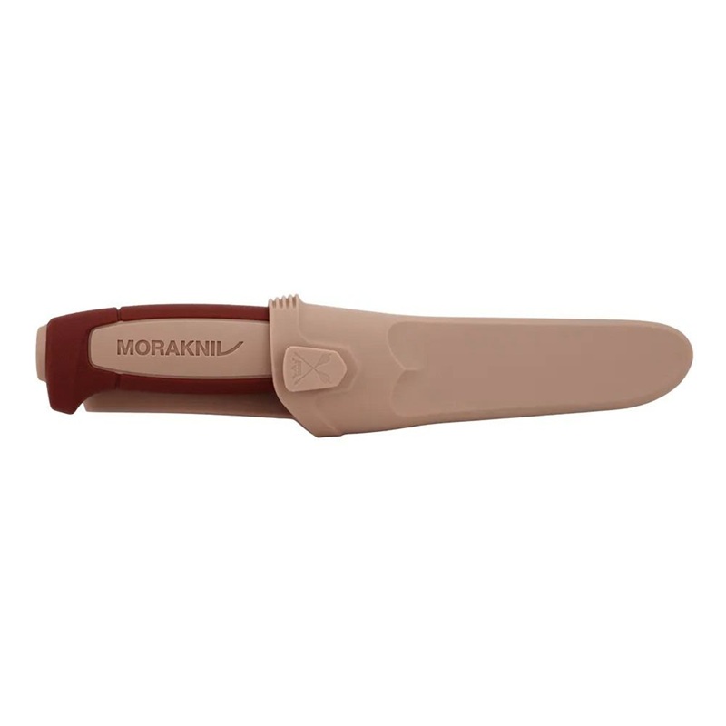 Morakniv Basic 511 2026 Knife - 3.58" Carbon Steel Blade Dala Red and Orsa Brown Handle