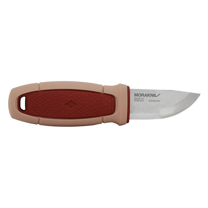 Morakniv Eldris 2026 Knife - 2.32" Carbon Steel Blade Dala Red and Orsa Brown Handle
