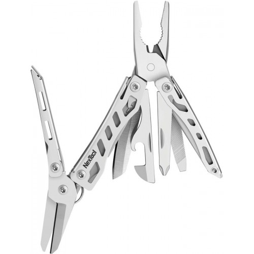 NexTool Mini Flagship UK EDC MultiTool Silver