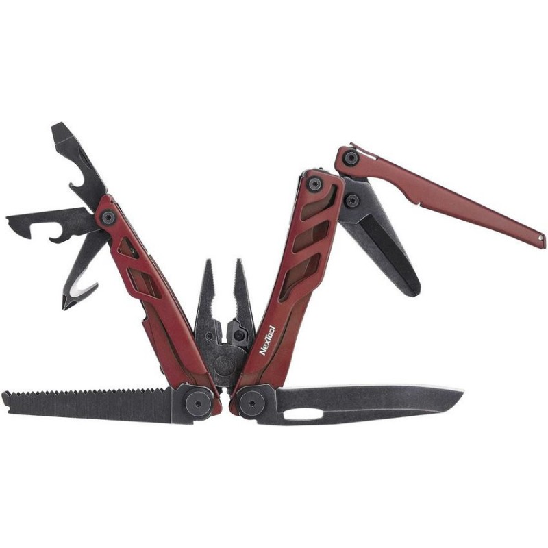 NexTool Flagship Pro Red Multi Tool - 16 Functions