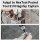 NexTool 10 Double Ended Magnetic Bits for Flagship Captain and Pocket Tool E1
