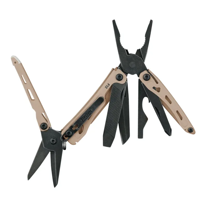 Nextool Mini Flagship F12 Brown Multi-Tool Cyclaire Knives and Tools
