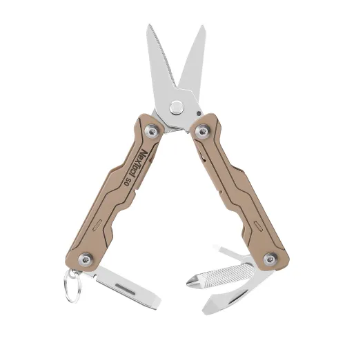Nextool UK EDC Micro Sailor Scissors S0 Khaki Compact EDC Tool with Precision Scissors