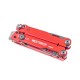 NexTorch Pioneer MT20 MultiTool Red - 15 Tools New Version with Glass Breaker