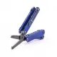NexTorch Pioneer MT20 MultiTool Blue - 15 Tools New Version with Glass Breaker