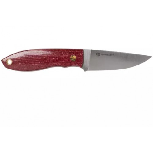 Nordic Knife Design Lizard 75 Plum Micarta - 2.95" 12C28 Sandvik Stainless Steel Blade