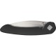 Ocaso Knives Seaton Large Pocket Knife - 2.75" Blade Silver Black PVD Coated Stainless Steel Handle