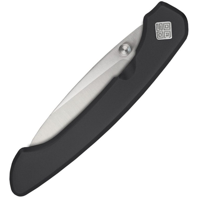 Ocaso Knives Seaton Mini Pocket Knife - 2.38" Blade Black PVD Coated Stainless Steel Handle