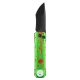OKnife Zombie LK Button Lock Folding Knife with Integrated Rechargeable 400 Lumen White Torch - 2.5" D2 Steel Blade Cyclaire Knives and Tools