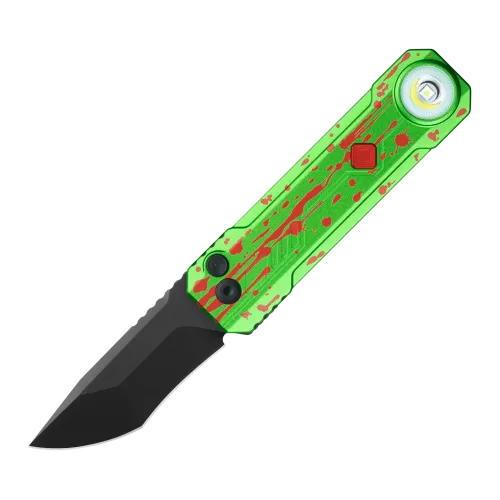 Oknife Zombie Mix - D1 EDC Multi-Bit Driver, LK Button Knife with LED Torch and U1 Ultility Knife with Ceramic Blades