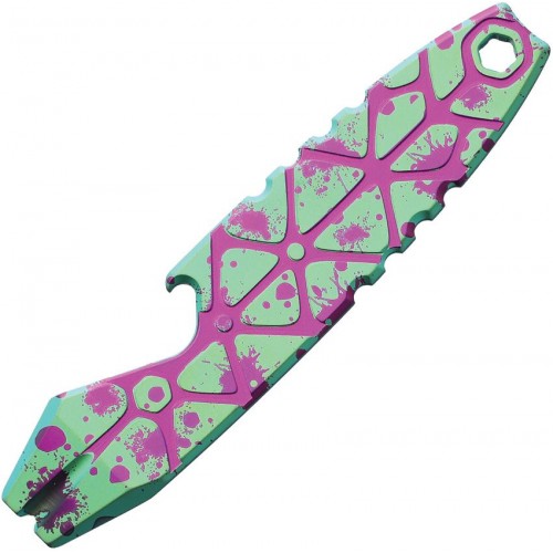 Oknife Otacle 2 Mini EDC Pocket Tool - Titanium Retro Zombie