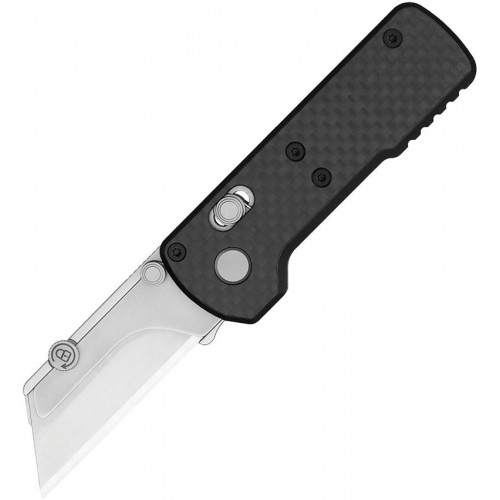 Oknife Otacle U1 Folding Utility Knife - 2.23" SK5 Razor Blade Carbon Fiber and G10 Handle