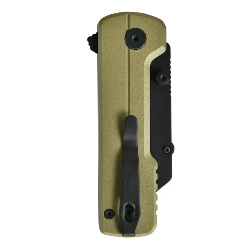 OKnife Otacle U1 Ultra Olive Green Super Aluminum Pocket Folding Utility Knife with Ceramic Blade
