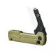 OKnife Otacle U1 Ultra Olive Green Super Aluminum Pocket Folding Utility Knife with Ceramic Blade