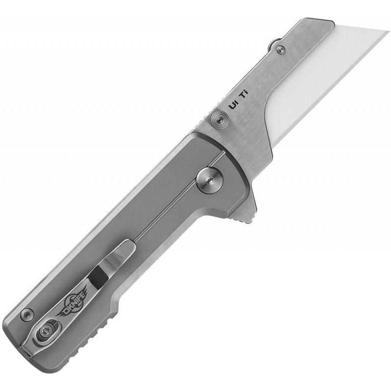 OKnife U1 Ultra Titanium Pocket Folding Utility Knife with Ceramic Blade