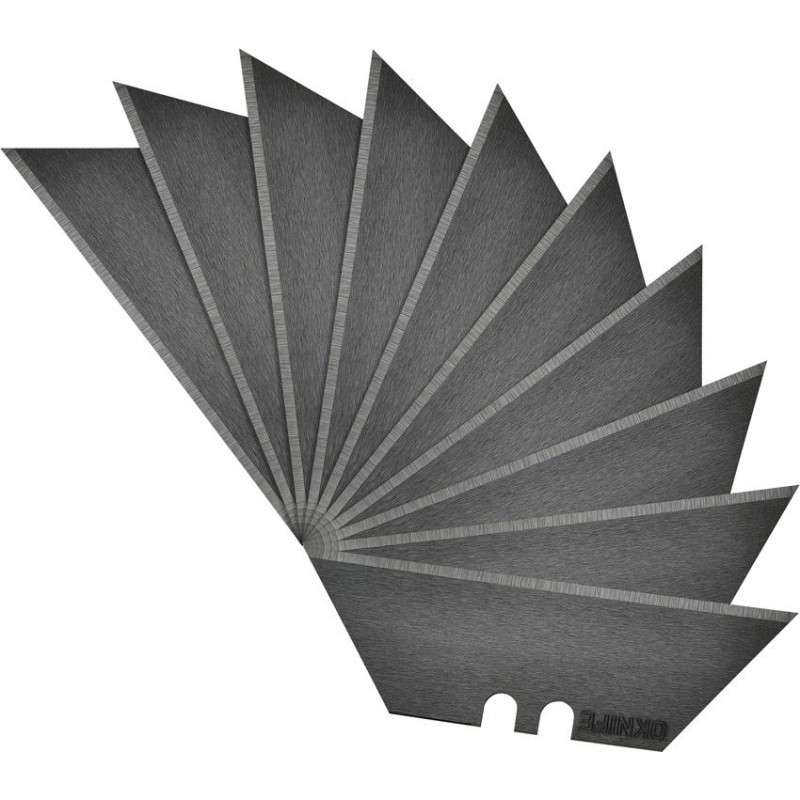 OKnife Ceramic Utility Blades Black - Pack of 10
