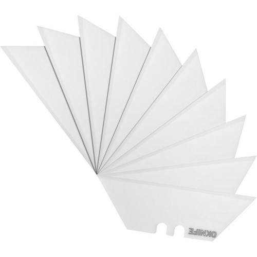 OKnife Ceramic Utility Blades White - Pack of 10