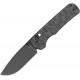 Oknife Rubato 4 Rail Lock Folding Knife - 4" Black Finish CPM-S35VN Blade Carbon Fiber Handle