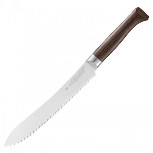 Opinel Les Forges 1890 Bread Knife - 8.26" Stainless Steel Blade Beechwood Handle