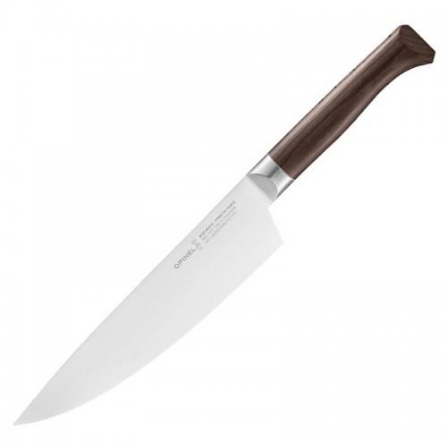Opinel Les Forges 1890 Chef's Knife - 7.87" Stainless Steel Blade Beechwood Handle