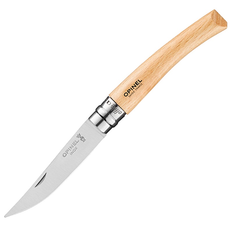 Opinel Effile 8 Knife with Beech Handle