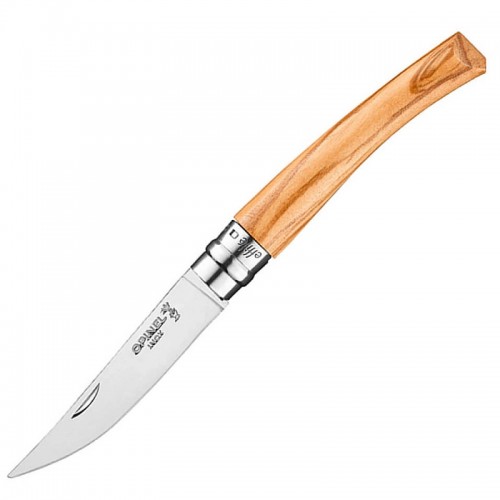 Opinel Effile 8 Knife with Olive Handle