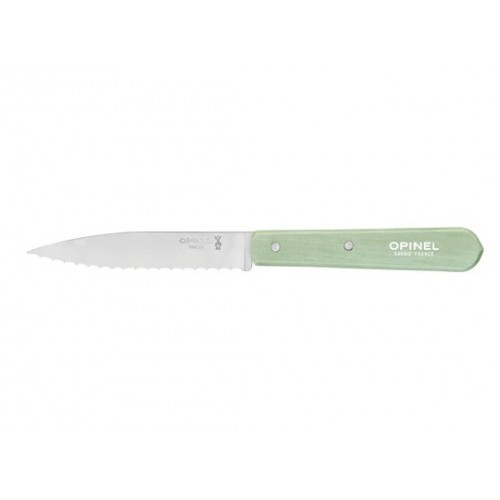 Opinel No.113 Serrated Kitchen Knife Sage