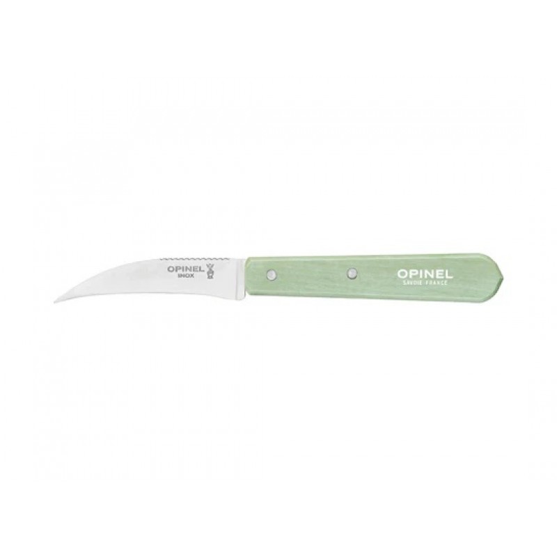 Opinel No.114 Vegetable Kitchen Knife Sage