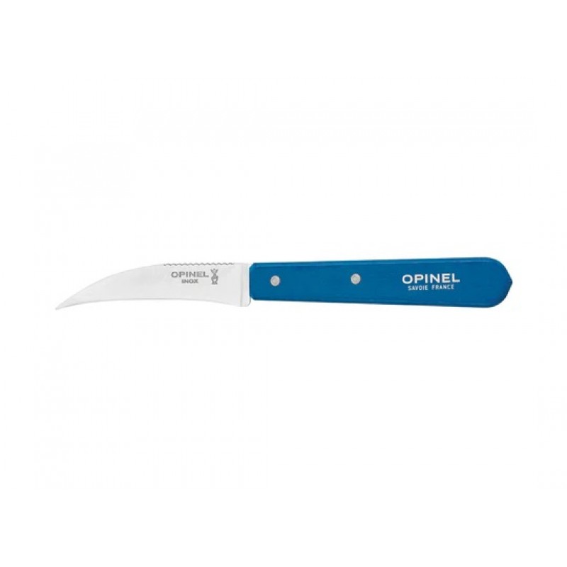 Opinel No.114 Vegetable Kitchen Knife Blue