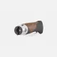 Opinel Neo7 Alpine Linden Folding Knife - 3.2" Serrated Stainless Steel Blade Polypropylene and Cork Dark Brown Handle Cyclaire Knives and Tools