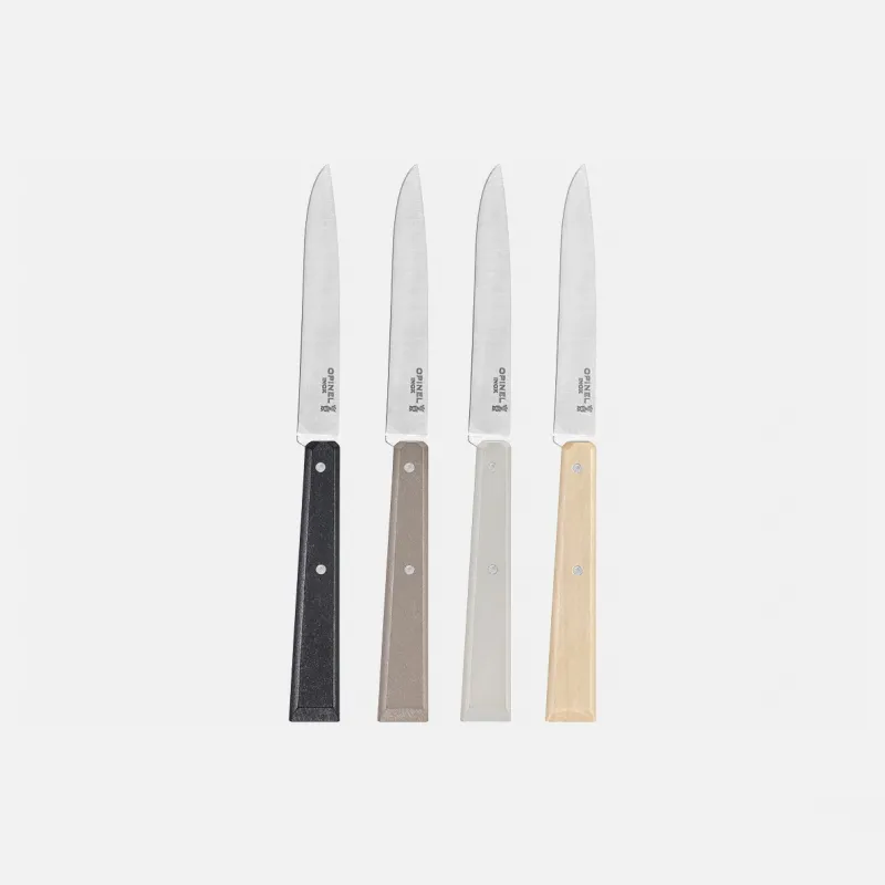 Opinel Bon Appetit Mineral Table Knife Set  Cyclaire Knives and Tools